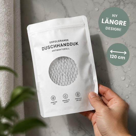 BodyScrub™ - Exfolierande Antibakteriell Duschhandduk