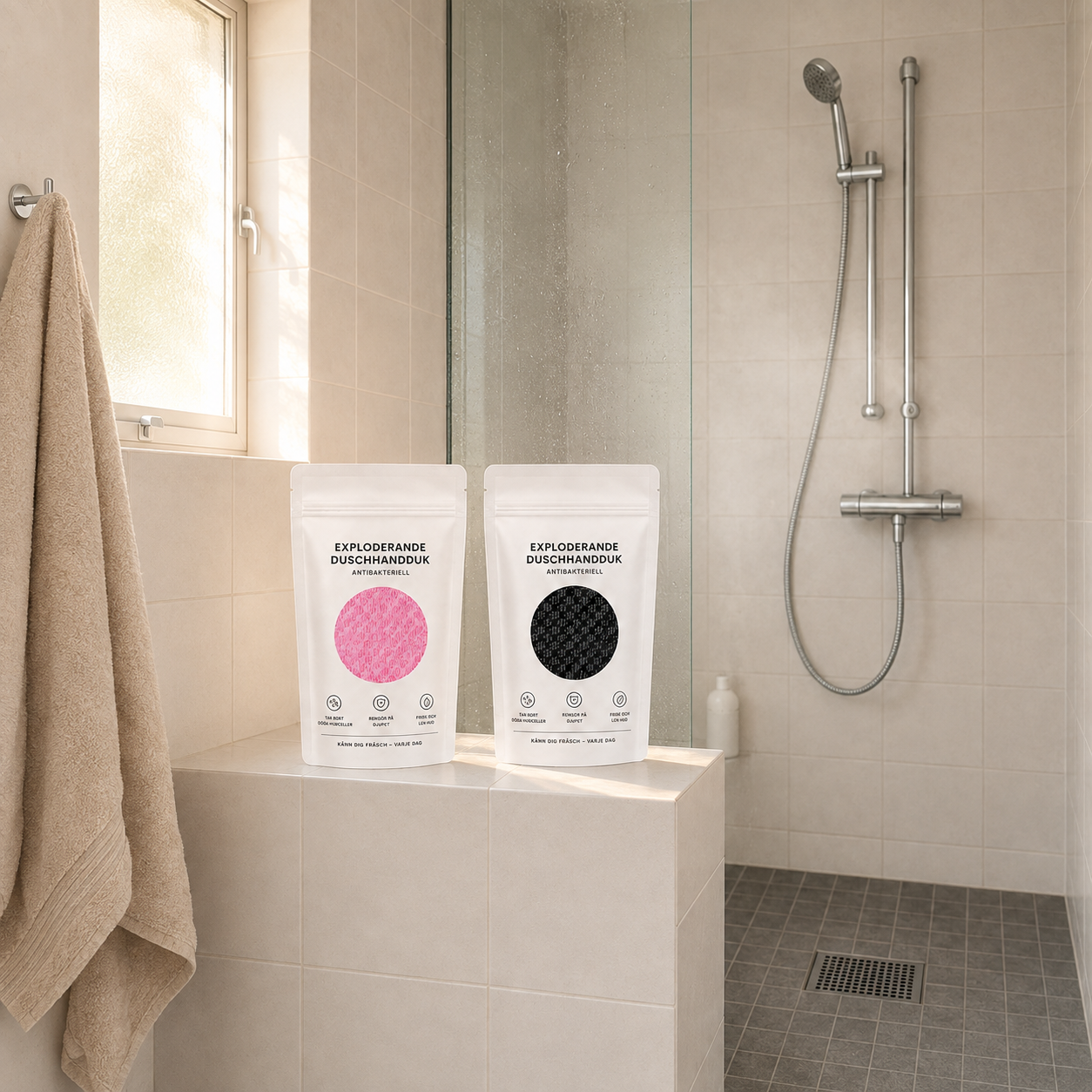 BodyScrub™ - Känns huden fortfarande torr och sträv efter duschen?